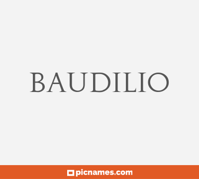 Baudilio