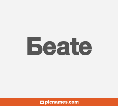 Beate