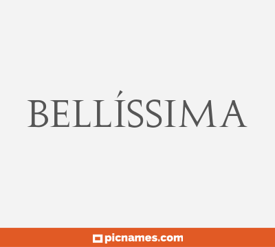 Bellíssima