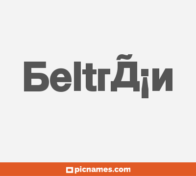 BeltrÃ¡n
