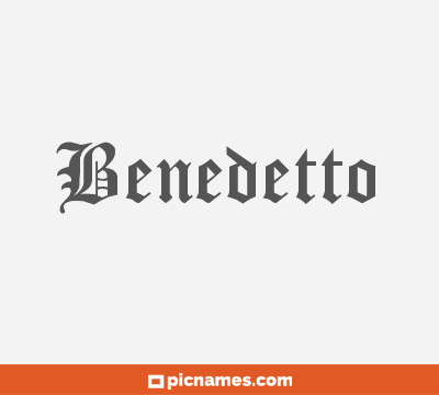 Benedetto