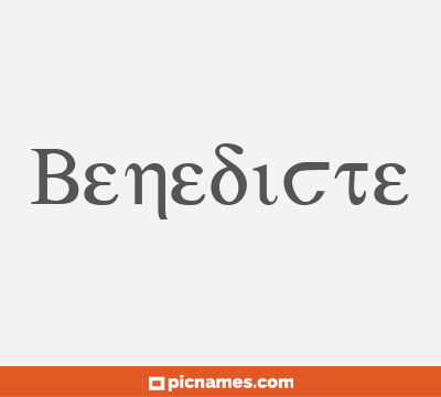Benedicte