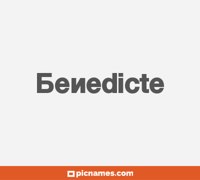 Benedicte