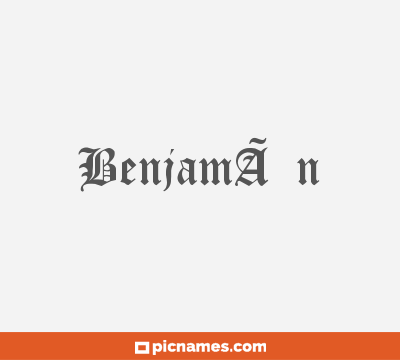 BenjamÃ­n