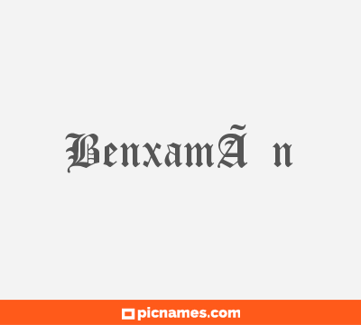 BenxamÃ­n