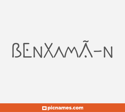 BenxamÃ­n