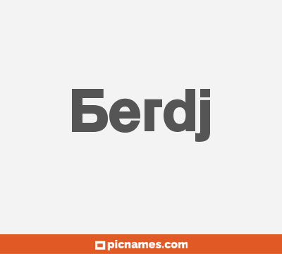 Berdj