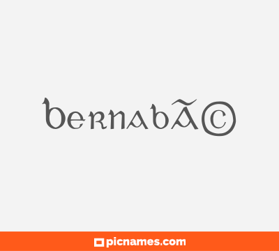 BernabÃ©
