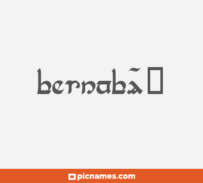 BernabÃ©