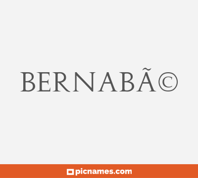 BernabÃ©