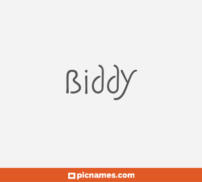 Biddy
