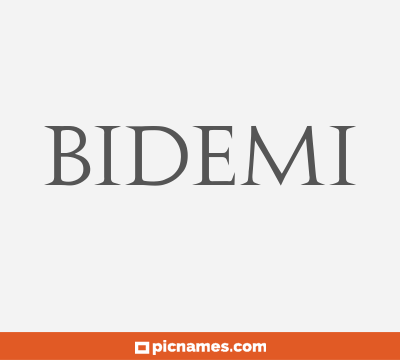 Bidemi