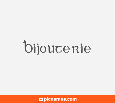 Bijouterie