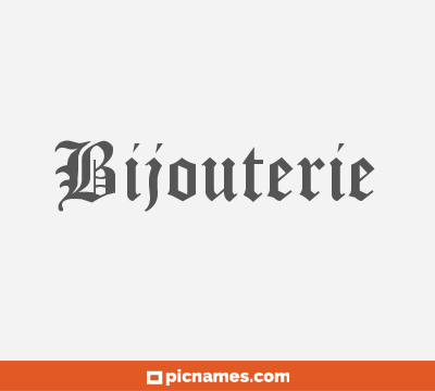 Bijouterie