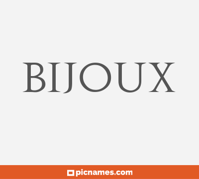 Bijoux
