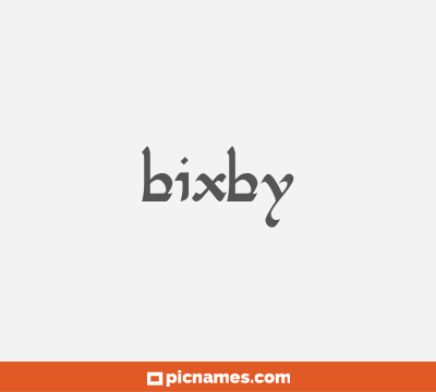 Bixby