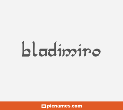 Bladimiro