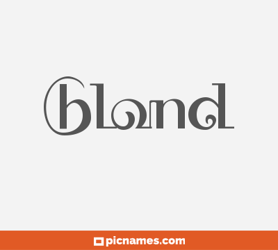 Blond