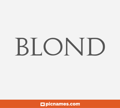 Blond