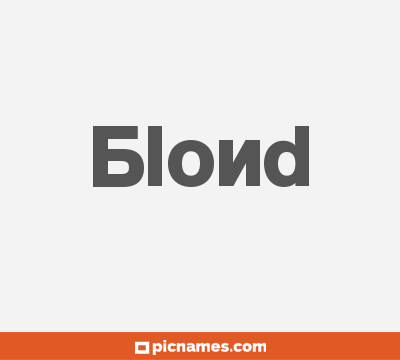 Blond