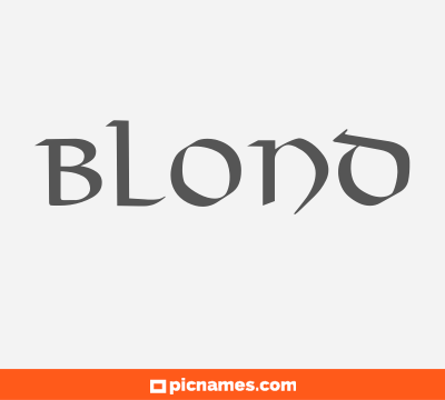 Blond