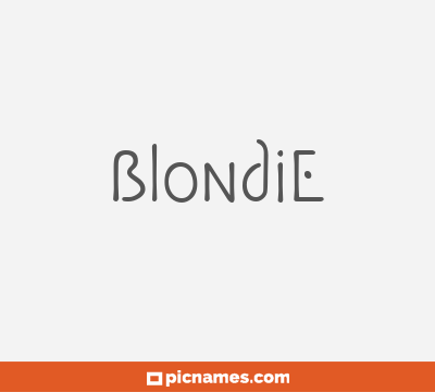 Blondie