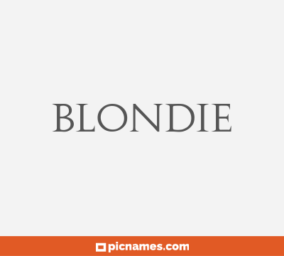 Blondie
