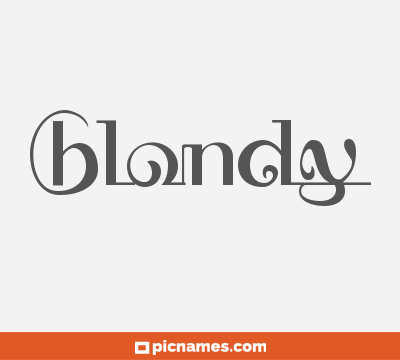 Blondy