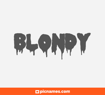 Blondy