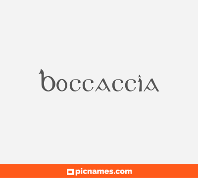 Boccaccia