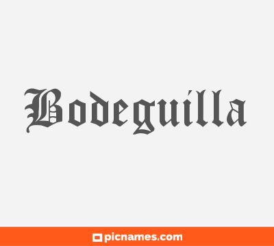 Bodeguilla