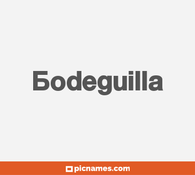 Bodeguilla