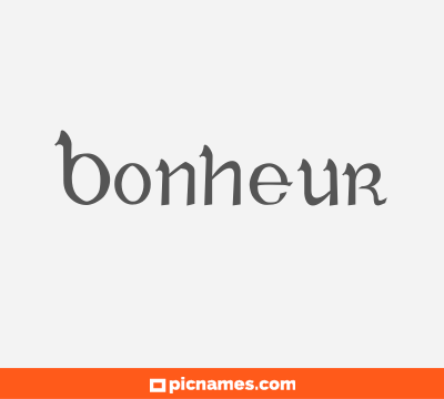 Bonheur