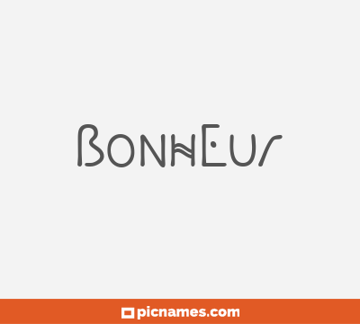 Bonheur