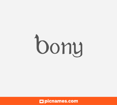 Bony