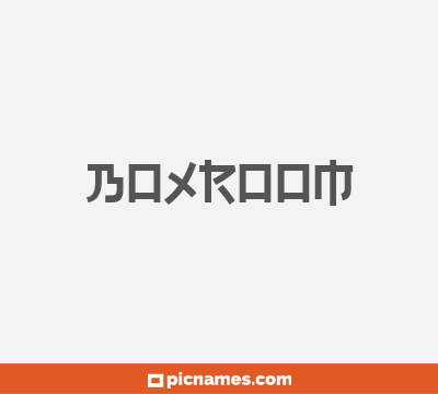 Boxroom