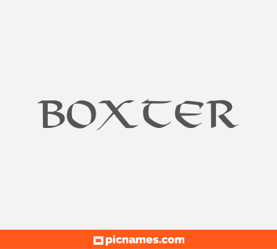 Boxter