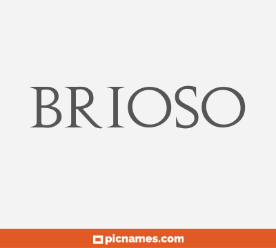 Brioso