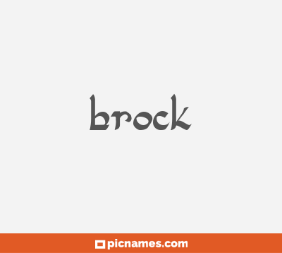 Brock