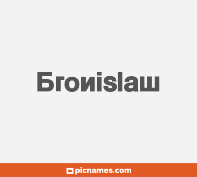 Bronislaw