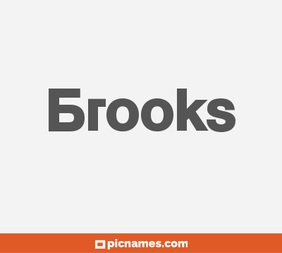 Brooks