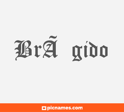 BrÃ­gido
