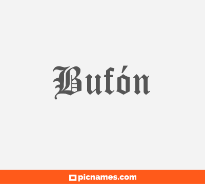 Bufón