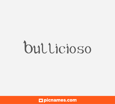 Bullicioso