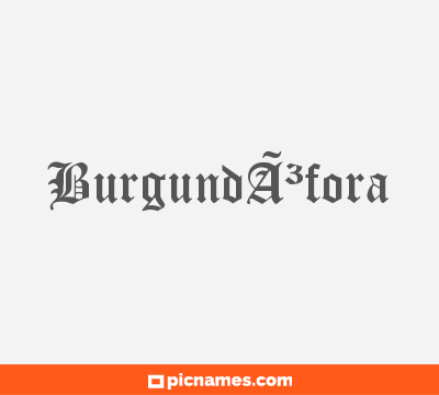 BurgundÃ³fora