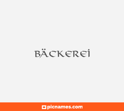 Bäckerei