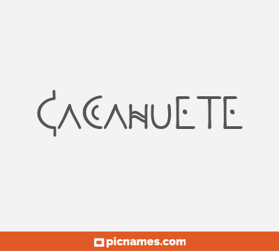Cacahuete