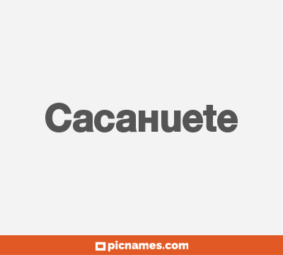 Cacahuete