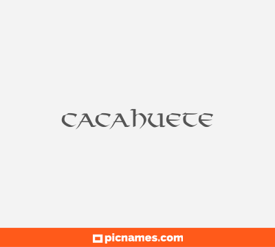 Cacahuete