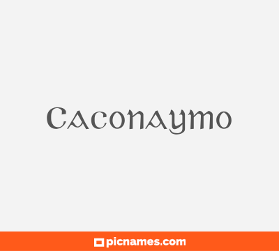 Caconaymo